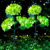 Aolyty Solar Garden Lights Outdoor, Solar Hydrangea Lights IP65 Waterproof