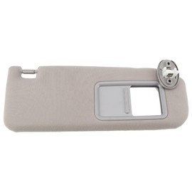 Carbhub 74310-33F80-B0 Right Passenger Sun Visor Gray Compatible with Toyota Camry 2012 2013 2014 2015 2016 2017