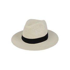 SCHIETWETTER Men's Panama Hat Carlos Straw Hat for Men Summer Hat 100% Paper, cream