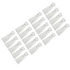 Disposable Vomit Bag, White Nausea Bag 20pcs for Camping