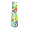 Tooky Toy Juego De Bloques Apilables Dinosaurios 12 Pz Nesting
