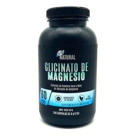 Glicinato De Magnesio 240 Capsulas Snatural                                                                                                           