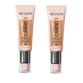 Revlon Pack of 2 Revlon PhotoReady Candid Natural Finish Foundation, Almond 500