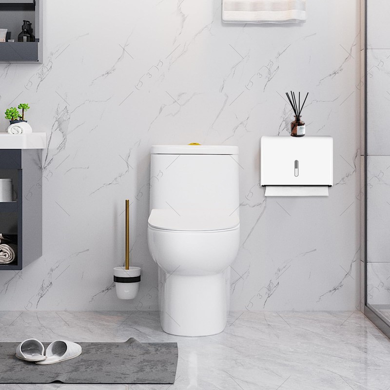 Papierhandtuchspender Wandmontage, Handtuchspender für Papierhandtücher, 200 Blatt Z-Falz & Multifold,