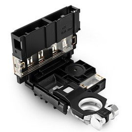 924-079 Fusible Fuselink Fuse Kit, Compatible with Nissan Altima 2007-2013, Maxima 2009-2014, Murano 2008-2014 and Teana 2008-2012, 250A 5 Circuit Positive Battery Terminal with M8 Nuts Combo