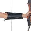 TOPARCHERY Handmade Leather Arm Guards Bow Hand Shooting Glove Adjustable