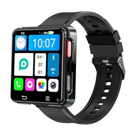 4G Smart Watch Phone, Android 11 Quad Core 4GB  64GB Smartwatch 2.64 Grande Schermo Uomo Orologio 1200mAh Tipo-C Porta 5.0MP Dual Camera WiFi...      