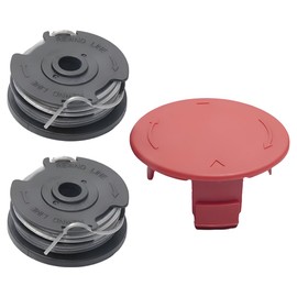 2 String Trimmer Replacement Spool,1 Spool Cover,Compatible with Bosch Grass Trimmer Bosch Art 24, 27, 30 and Art 30-36