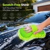 Microfiber Car Wash Mitt for Vehicle Cleaning – Soft Chenille