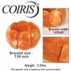 Coiris Chunky Bracelets for Women Acrylic Bangle Resin Bracelets Colorful