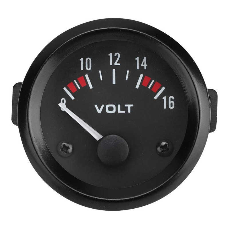 Voltmeter 12V Analog Car Universal 12V Voltmeter 52Mm 2In Voltage