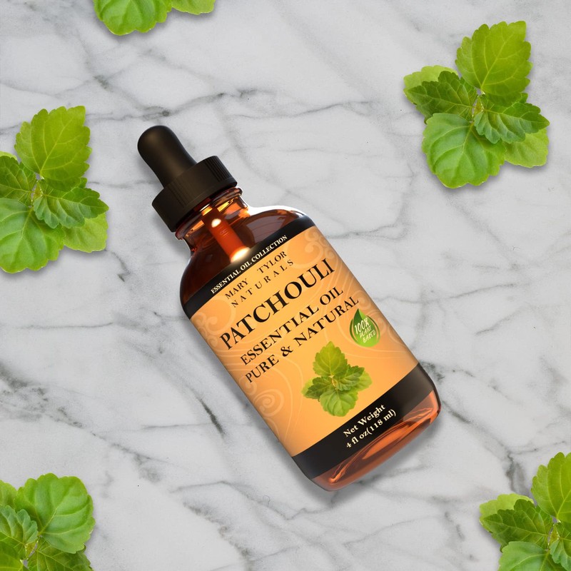 Patchouli Essential Oil (1 oz), Premium Therapeutic Grade, 100% Pure