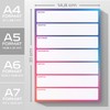 Fantastino® A5 Weekly Planner Pad - 66 Sheets (for 15