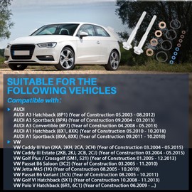 Reparatursatz für Einspritzdüsendichtungen und -schrauben, passend für A1 A3 Altea Ibiza Leon Toledo Fabia Beetle Passat B6 B7 Golf Polo Mk5, Teilenummer 03L130277B A2C59513554 883.670