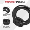 AROMUJOY Pack of 5 Ring Nuts M8, 304 Stainless Steel