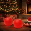FUWDEO Flameless LED Sphere Candles with Remote Control & Timer,
