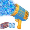 Bubble Machine Gun Kids Toys, Bubble Gun with Colorful Lights