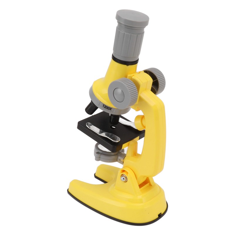 Microscope for Kids 100X 600X 1200X Zoom LED Light Science