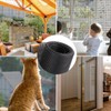 Pet Proof Window Screen Replacement 48"x100" Adjustable Thicken Charcoal Fiberglass