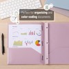 Mr. Pen- Plastic Folders with Pockets and Prongs, 15 Pack,