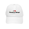 CafePress I Love Chicken Wings Cap Unique Adjustable Baseball Hat