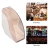 Coffee Filter Paper Storage Box Dustproof Plastic Filter Paper Rack