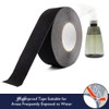 Heskins LLC Black Standard Anti Slip Tape Cut Pieces 2"