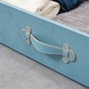 Texture® Brand - Rolling Under Bed Storage Drawer - Weathered