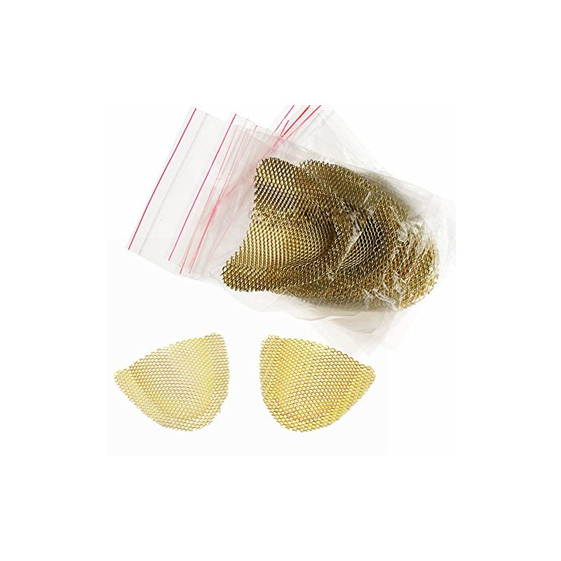 Malla De Refuerzo Palatal De Metal Dorado Para Dientes Superiores