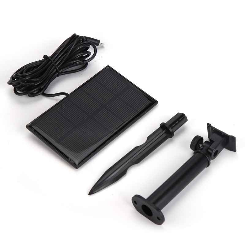 Solar Panel Powered Light Bulb Movable Charging Emergency Lamp for