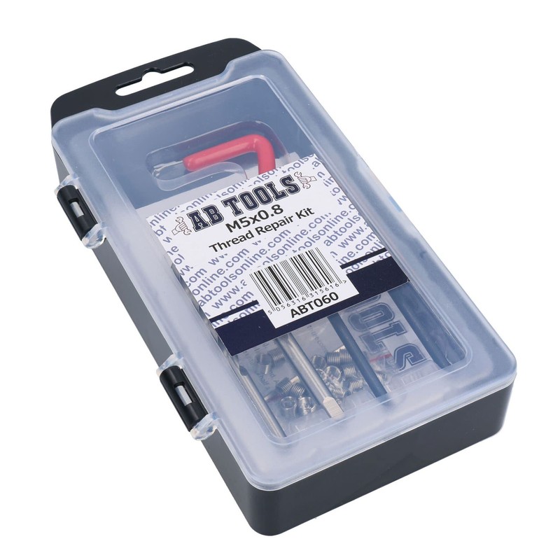 M5 x 0.8mm Thread Tap Repair Cutter kit helicoil 25pc