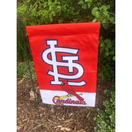 Unbranded St Louis Cardinals Double Sided Garden Flag Banner 12 x18