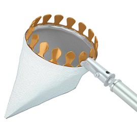 Aglaiprty Fruit Picker Tool with 6-Part Extension Pole and Cloth Bag for Gentle Fruit Catching（8FT）