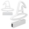 Neon Light Plastic Witch Hat Shape USB Battery Powered RGB