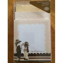 A Joyful Heart Diecut 3-Layer Notepad designed by Tracy Lizotte