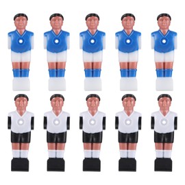 SEWACC 10cs Foosball Men Replacement Foosball Player Figurine Foosball Accessories Soccer Table Parts