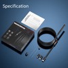 Endoscope Camera with Light, Borescope with 6 LED Lights,Endoscope with