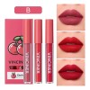 Set De 3 Brillos De Labios, Hidratante Balsamo Labial