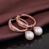 Pearl Earrings Pearl Drop Earrings for Women Silver Pearl Drop