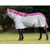Derby House Elite Stormsafe Combo Neck Fly Sheet - Grey/Magenta