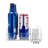 Rula Drink Organizer for Fridge, Width Adjustable Water Bottle Pusher