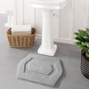 TANVILL Bathroom Rugs, Extra Soft Absorbent Washable Bath Mats, Non-Slip