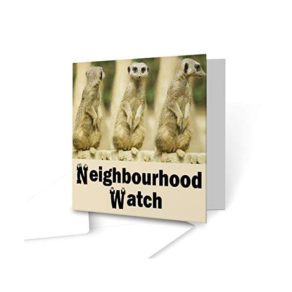 The Victorian Printing Co - Neighbourhood Watch - greeting card