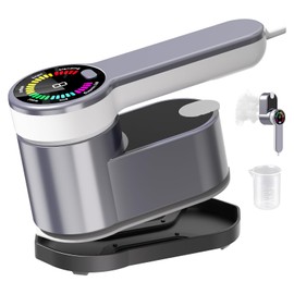 Lutranstra Reisebügeleisen, 1200 W Tragbares Mini-Reisebügeleisen Mit 5 Dampfeinstellungen Und LED-Bildschirm, Um 180° Faltbares Tragbares Kleines Dampfbügeleisen Für Reisen Und Den Heimgebrauch