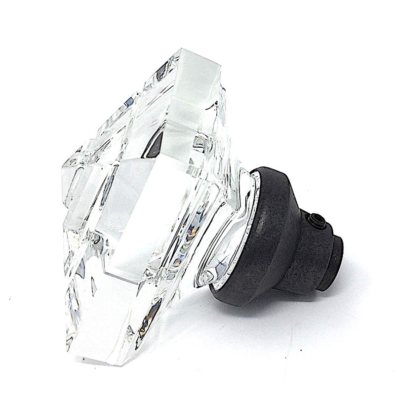 Exceptional Princess-Diamond Cut Crystal French Door Knobs-When only the Very