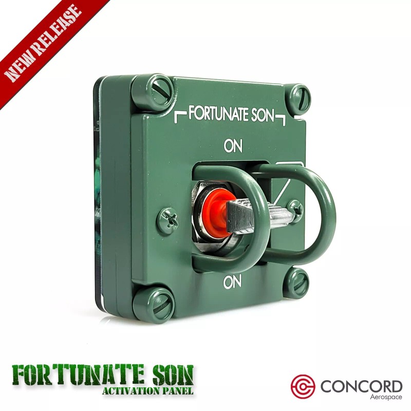 FORTUNATE SON ACTIVATION PANEL - MILITARY GREEN