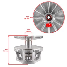 Polaris Complete Primary Drive Clutch for Polaris Ranger Crew 700 4x4 2008 2009 1322772