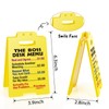 Funny Boss Desk Menu Sign - Fun Gag Gift for