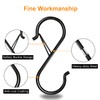 Waitkey 8 Pack S Hooks for Hanging, 3.5 inch Heavy