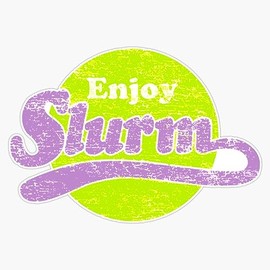 Slurm Sticker Bumper Sticker Vinyl Decal 5"